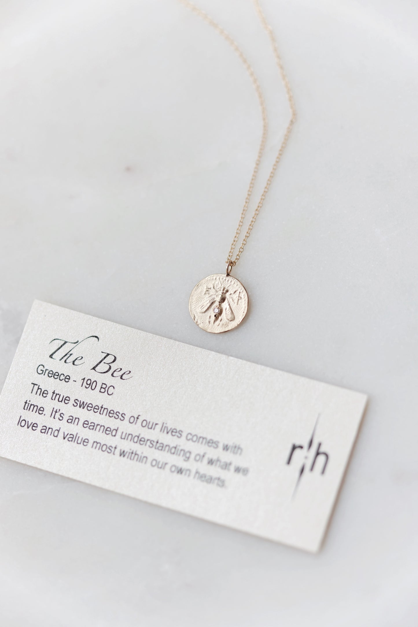 Robin Haley - Delicate Bee Necklace