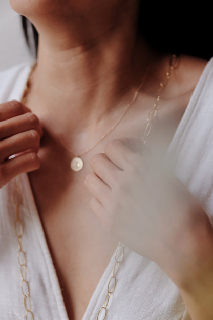 Yasuko Azuma - handmade bubble chain necklace 36”