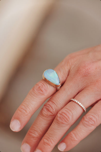 Jamie Joseph - Boulder Opal Ring - Size 7.75