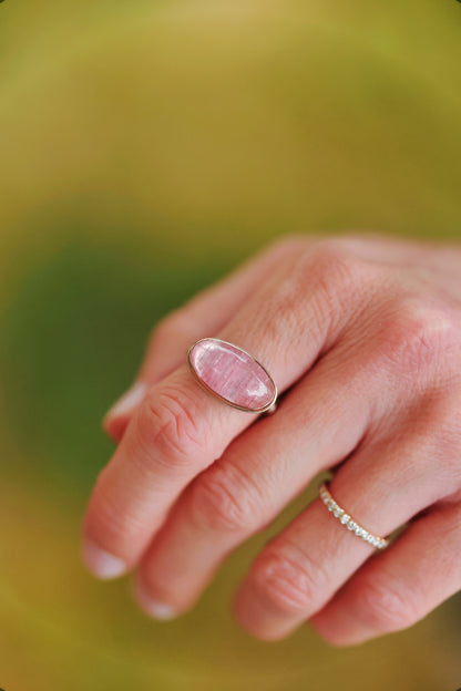 Jamie Joseph - Cat's Eye Pink Tourmaline Size 7.25