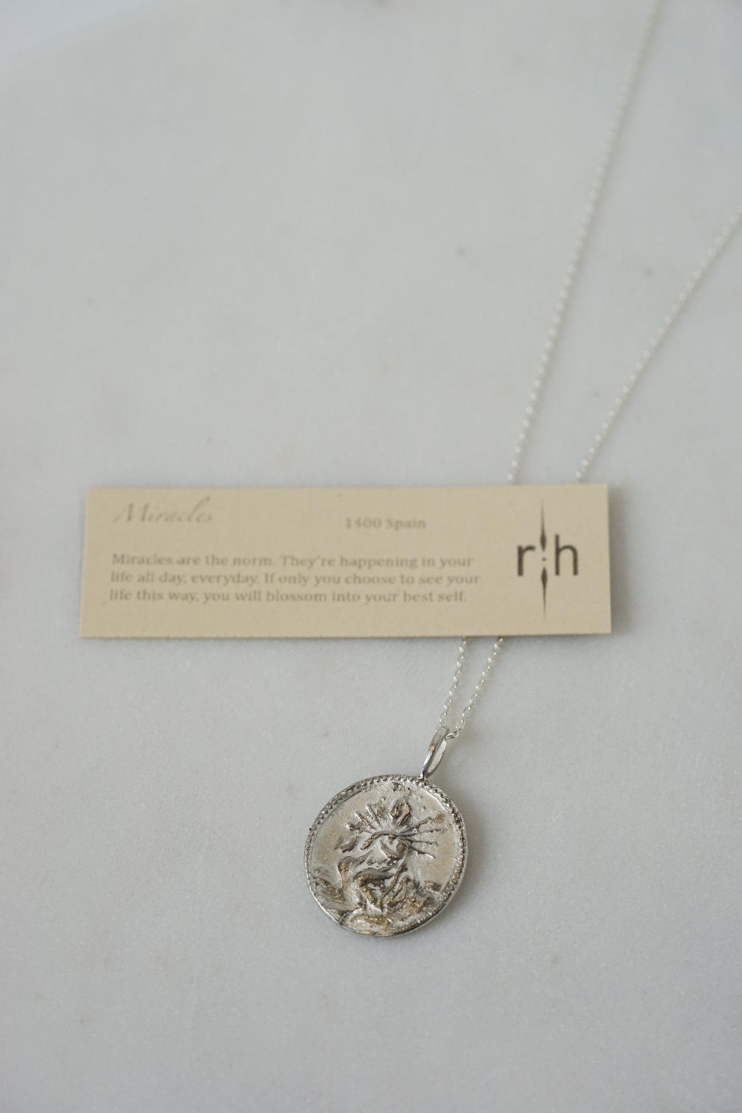 Robin Haley - Miracles Artifact Necklace 18"