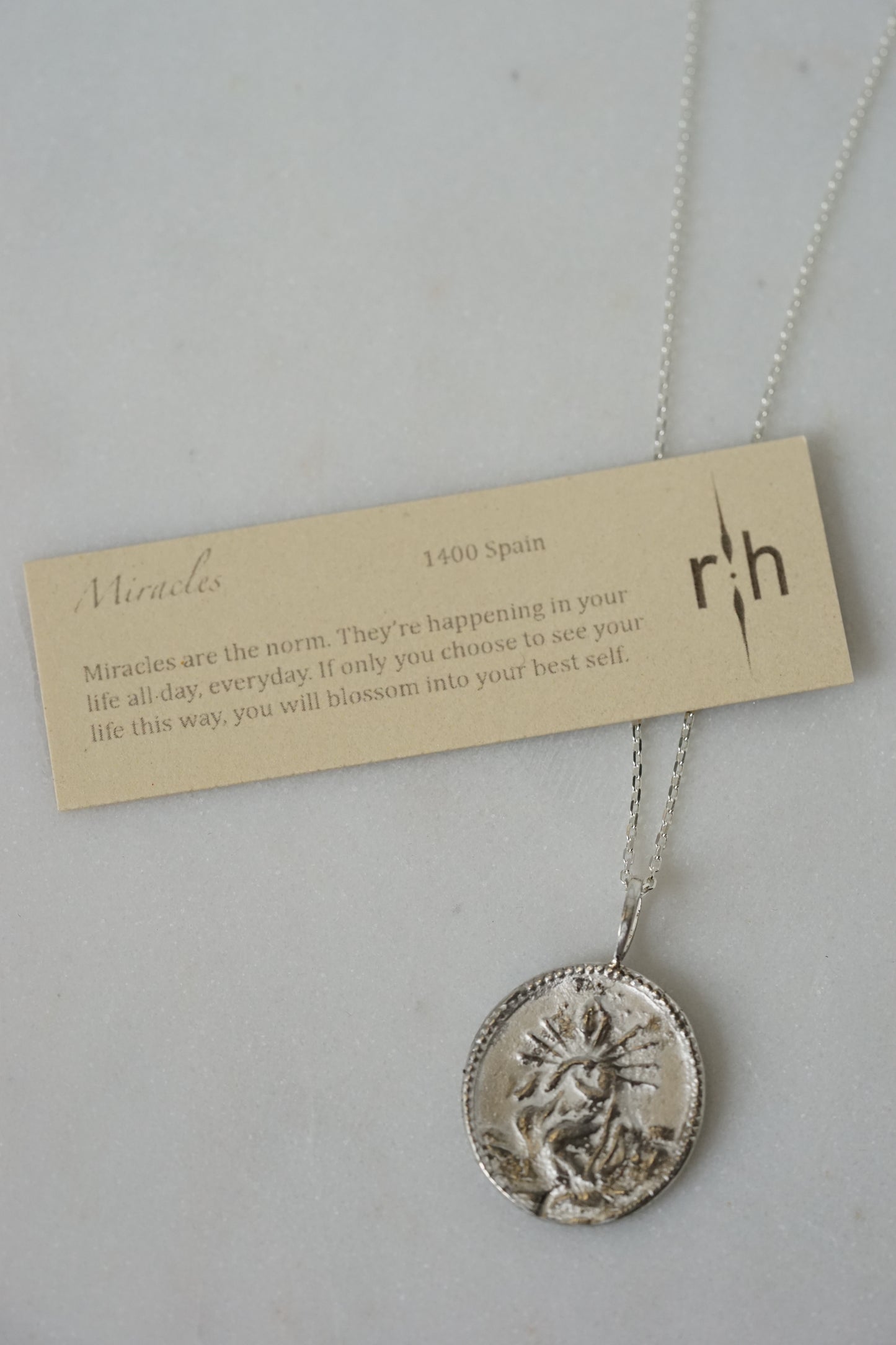 Robin Haley - Miracles Artifact Necklace 18"