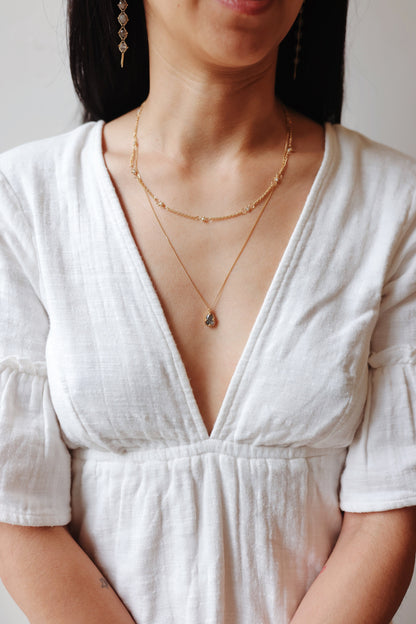 Amáli - One of a Kind Diamond Necklace