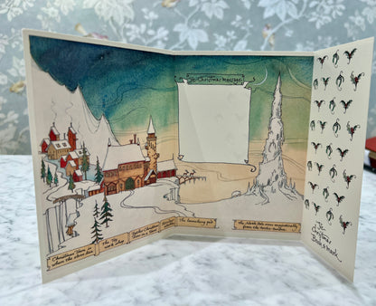 CVS - Father Christmas Cards (Green and Red)