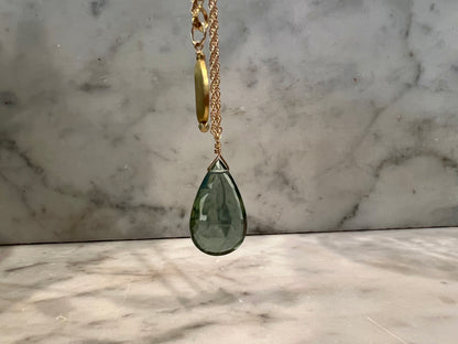 Rock Stella - Green Quartz Ballast Necklace