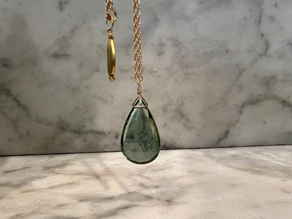 Rock Stella - Green Quartz Ballast Necklace