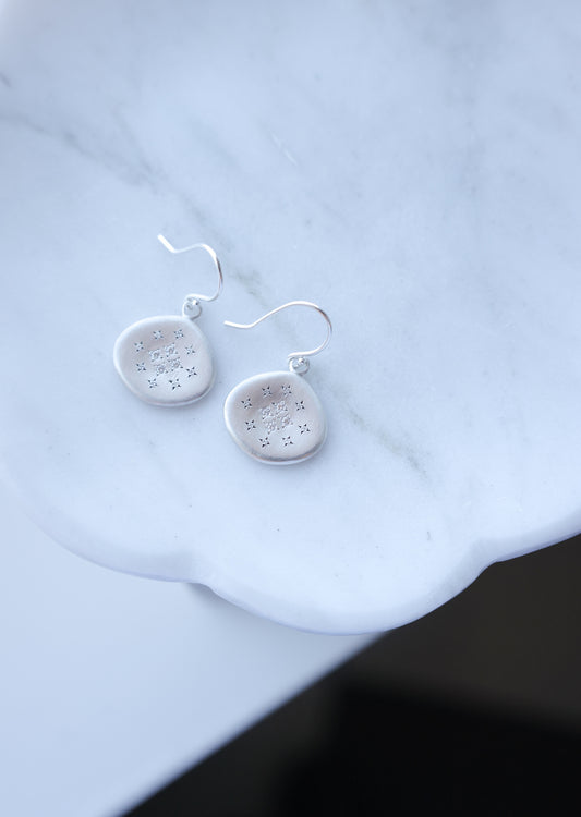 Adel Chefridi - Four Star Silver Lights Earrings