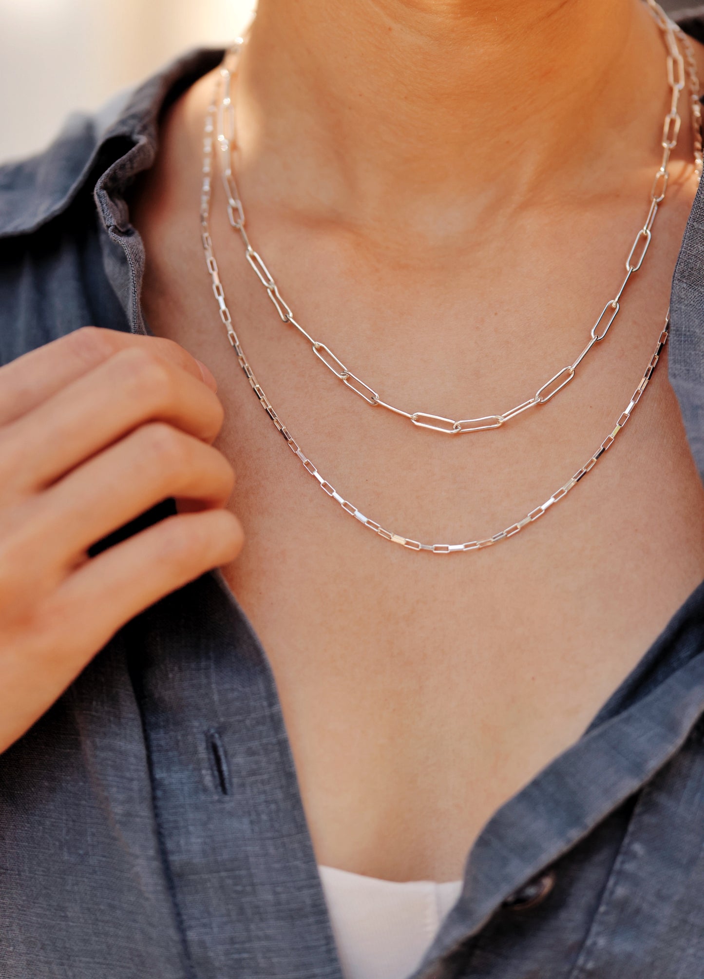 Alanita Handmade Sustainable Link & Chain Necklace