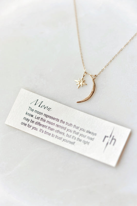 Robin Haley - Gold moon and Tiny Gratitude Star