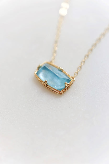 Amáli - One of a Kind Aquamarine Necklace