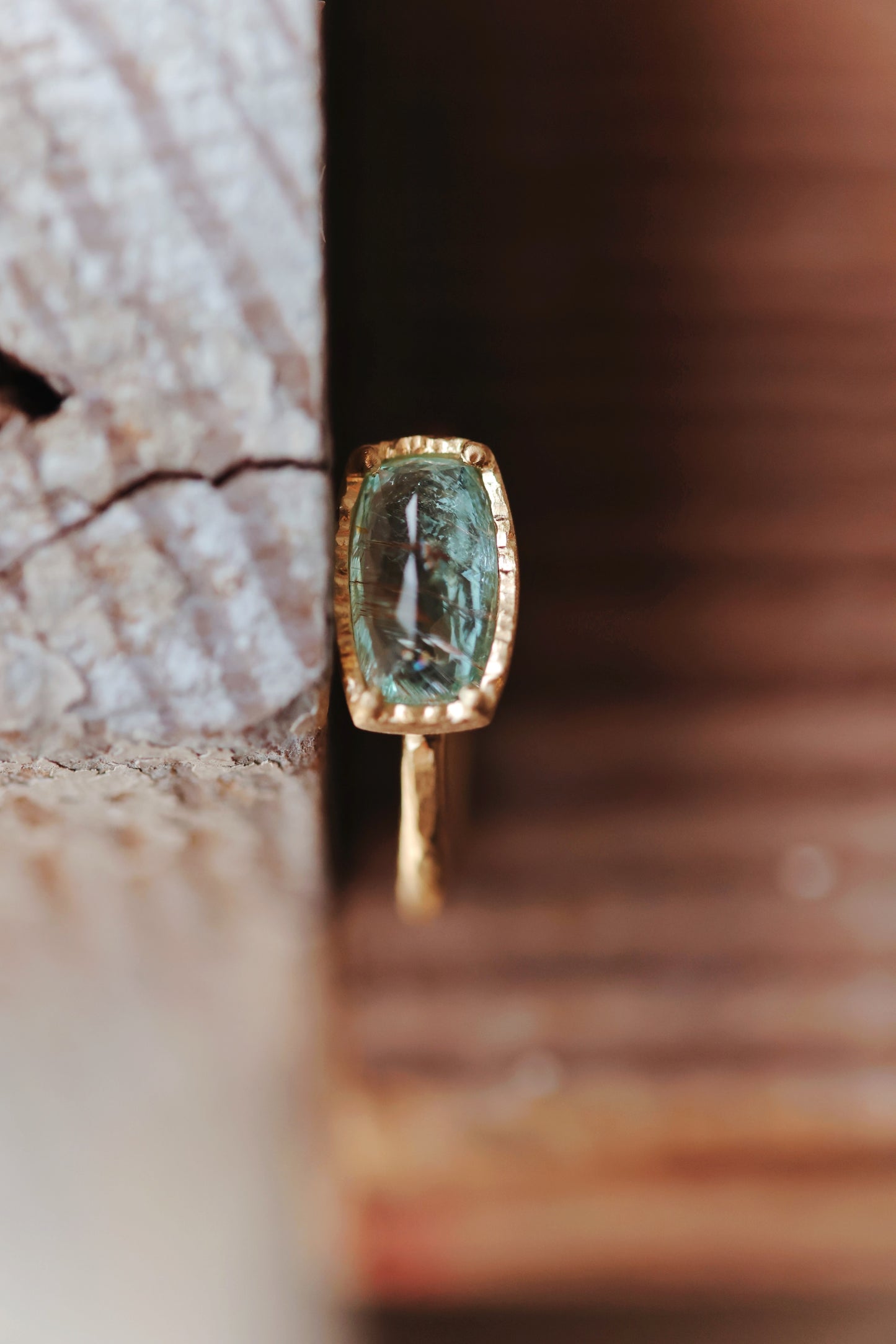 Yasuko Azuma - Pale Paraiba Ring