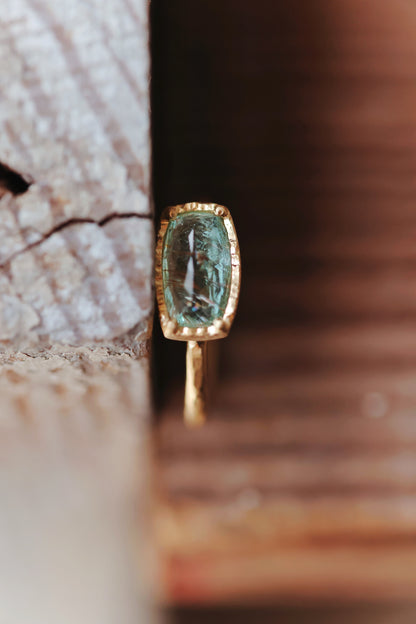 Yasuko Azuma - Pale Paraiba Ring