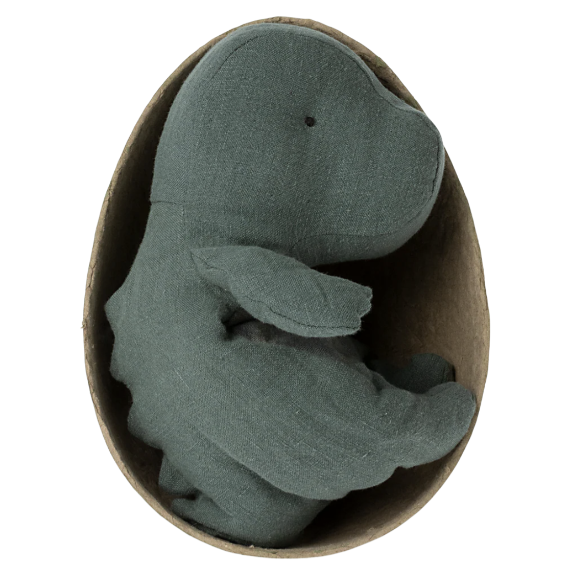 Maileg - Gantosaurus in egg, Small - Dark petrol