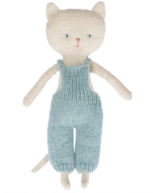 Maileg - Kitten in Overalls - Blond