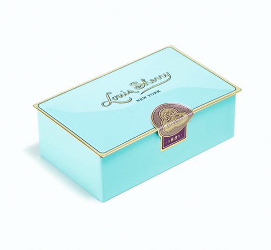 Louis Sherry - 12pc Nile Blue Caramel Tin