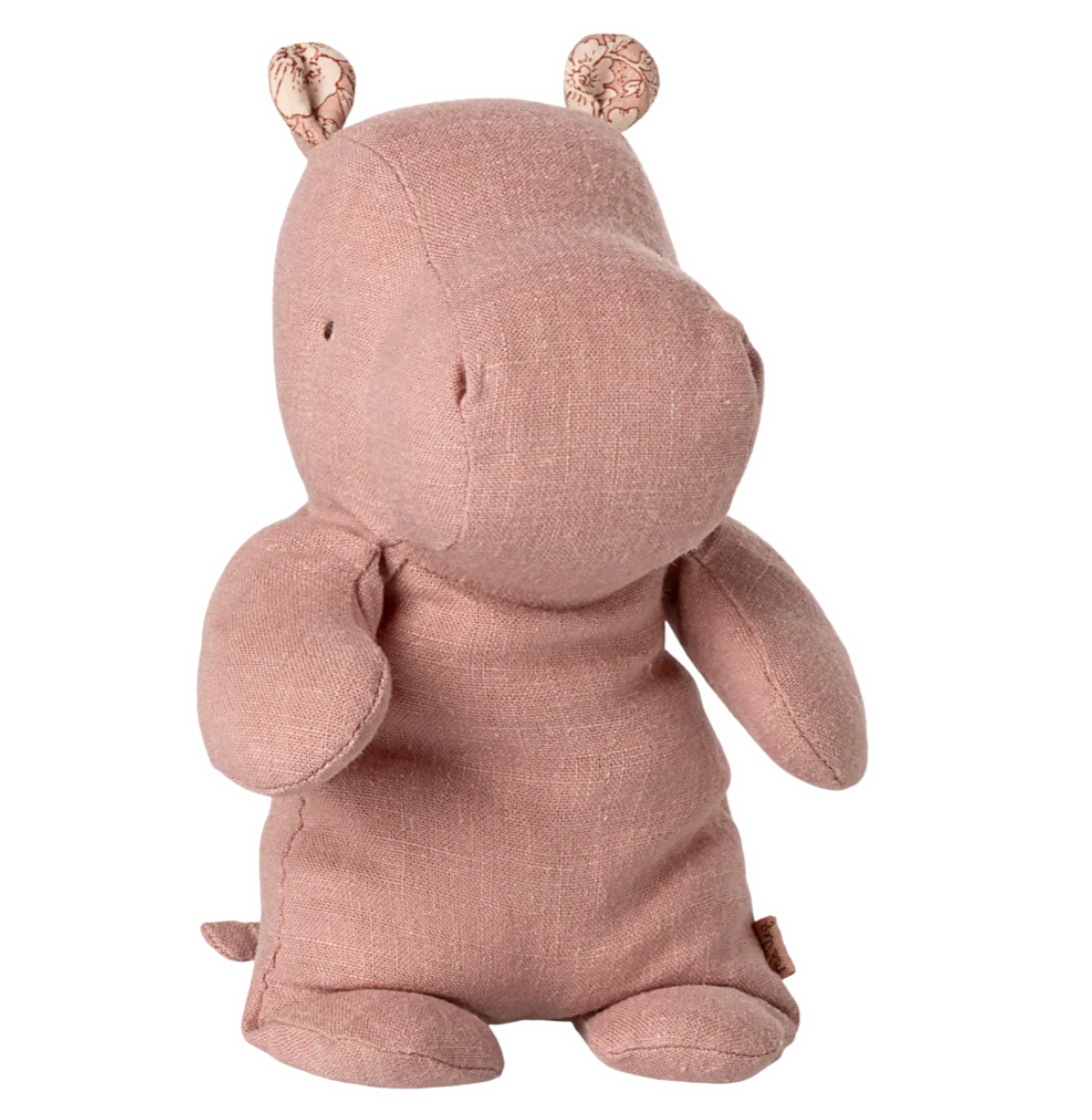Maileg Safari friends, Hippo, Small - Rose Pink