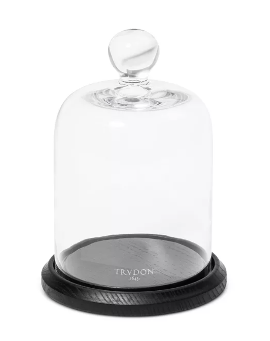 Trudon - ENGRAVED DISPLAY BELL JAR