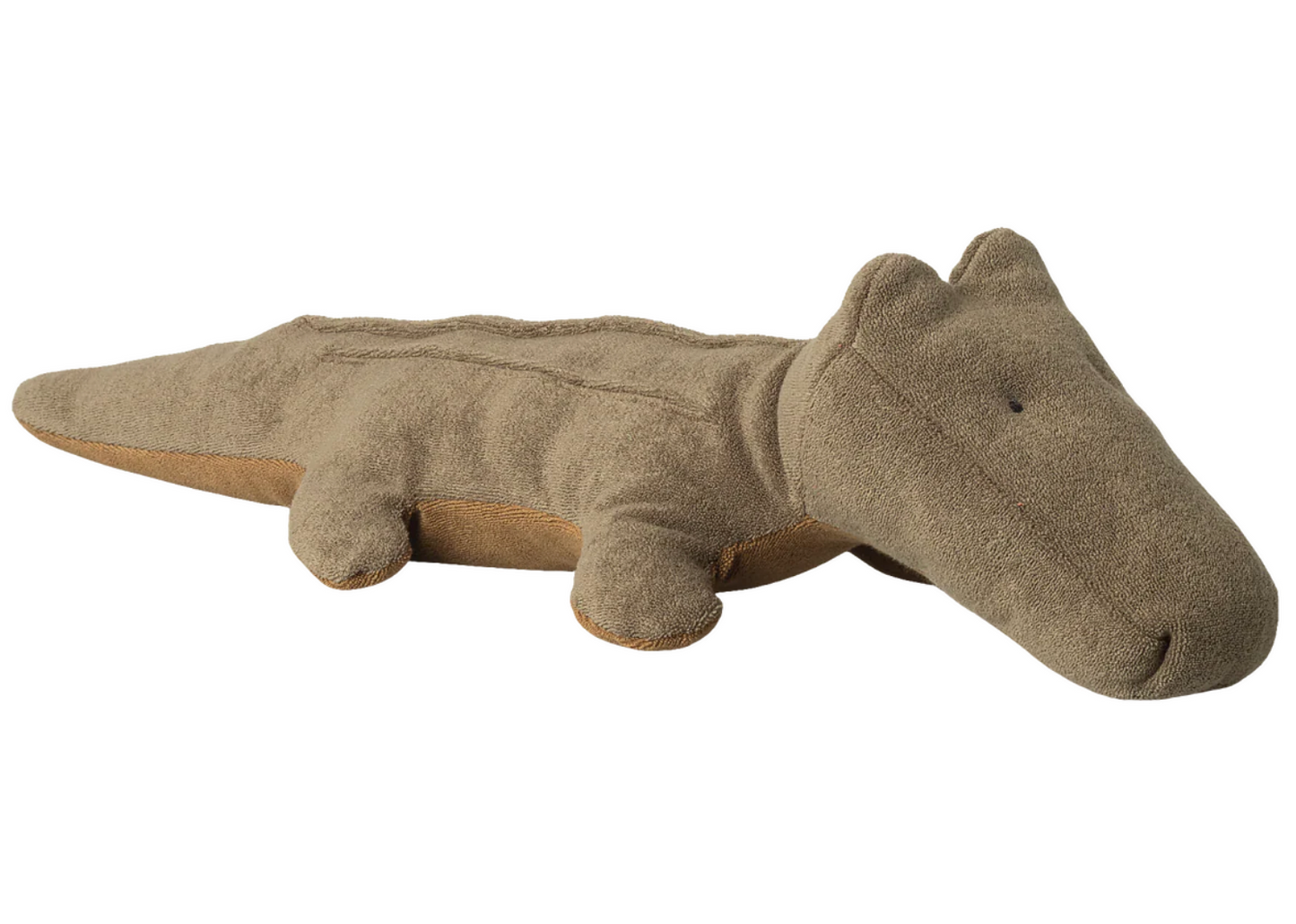Safari friends, Crocodile, Medium - Olive green