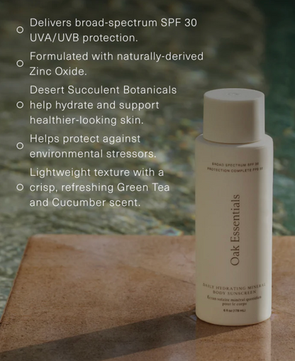 Daily Hydrating Mineral Body Sunscreen