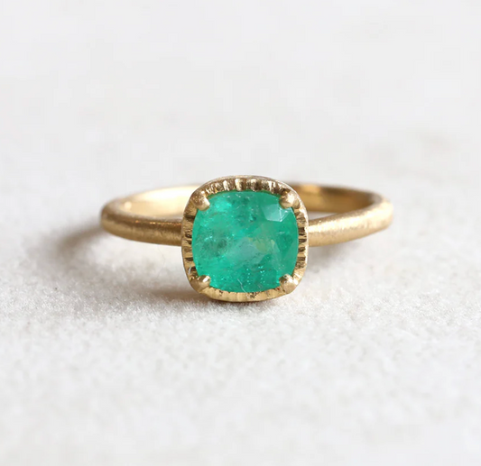 Yasuko Azuma - 1.27ct Columbian Emerald Ring
