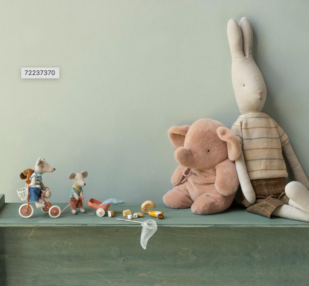 Elephant plush, Medium - Vintage rose