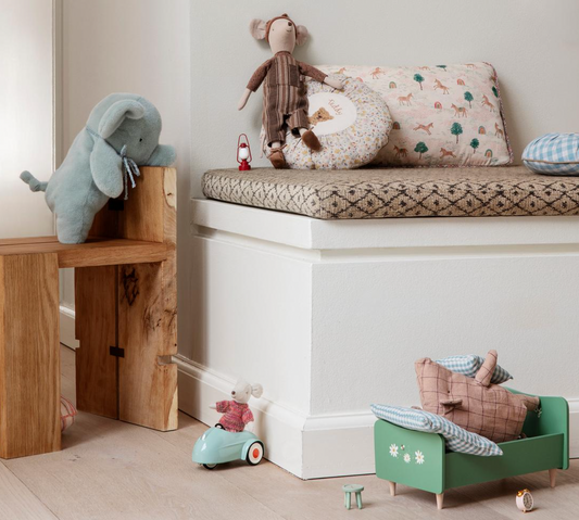 Elephant plush, Medium - Soft mint
