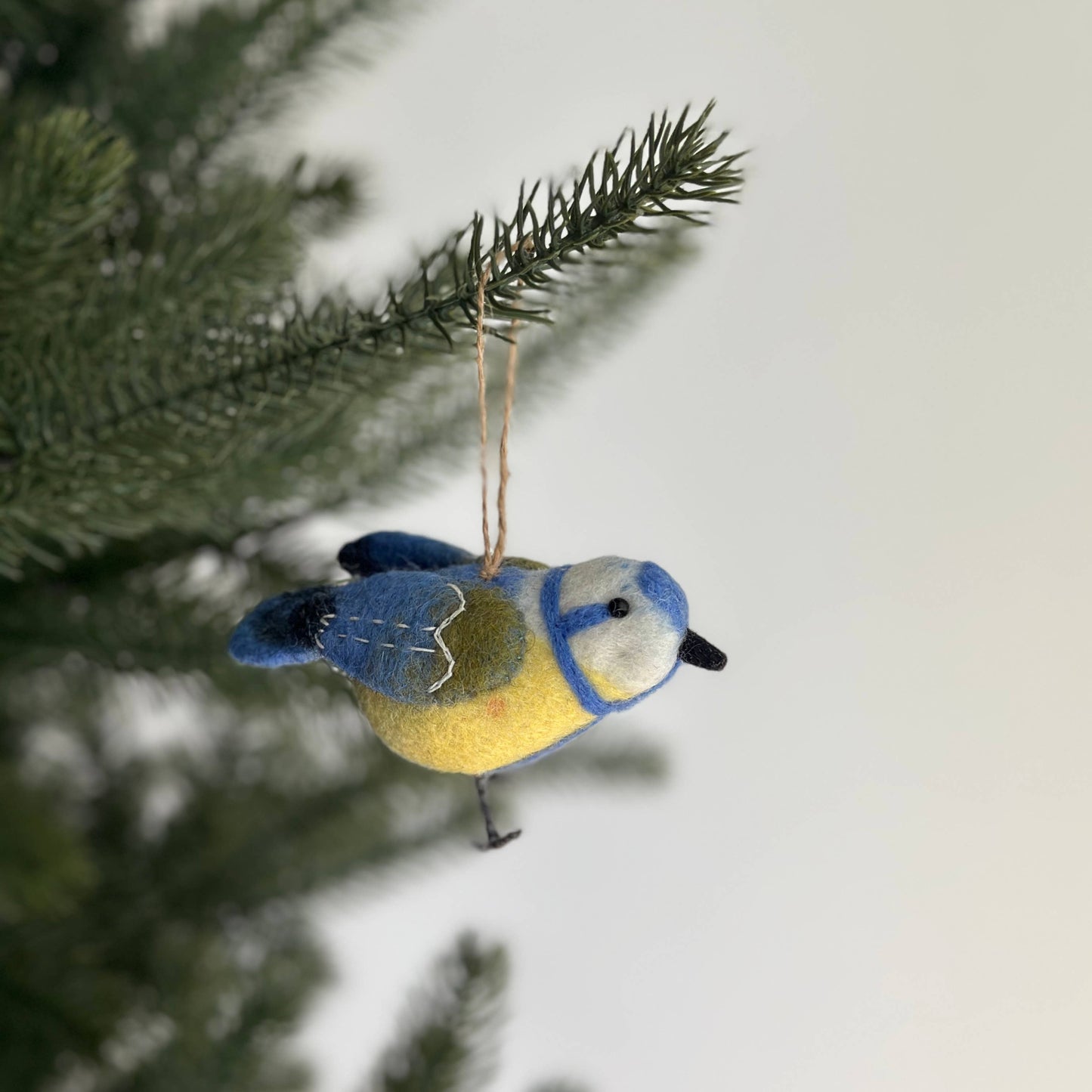 Felt Bird Ornaments - Canary