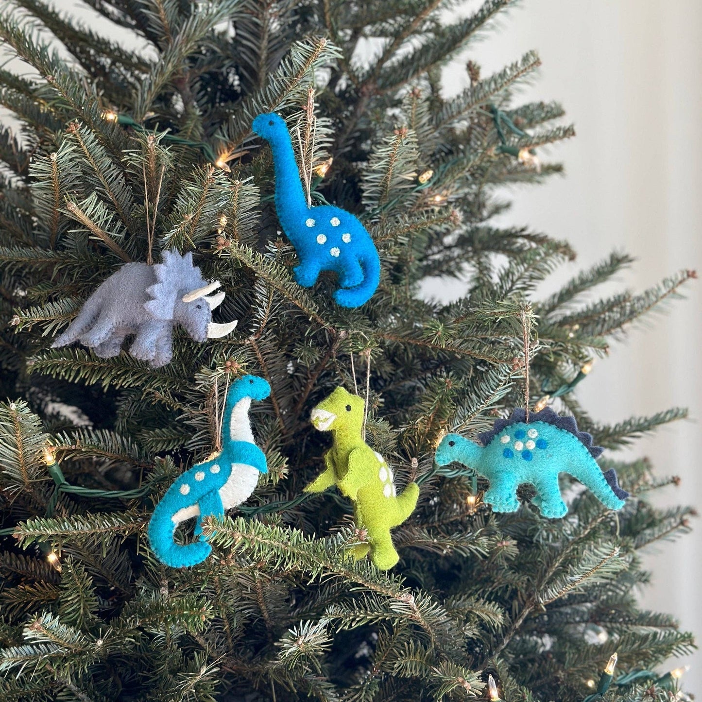 Felt Dinosaur Ornament