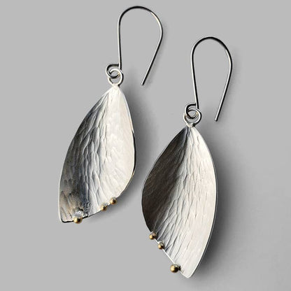 Nature inspired wing shaped Gossamer Earrings