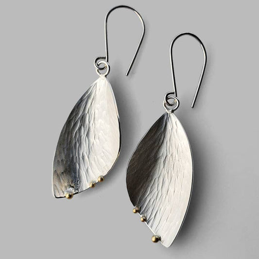 Nature inspired wing shaped Gossamer Earrings