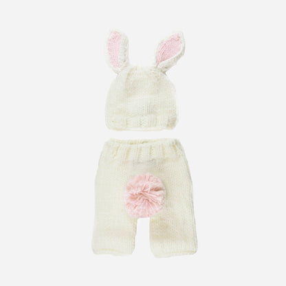 Newborn Set Bunny Hat & Pant Baby Outfit Gift