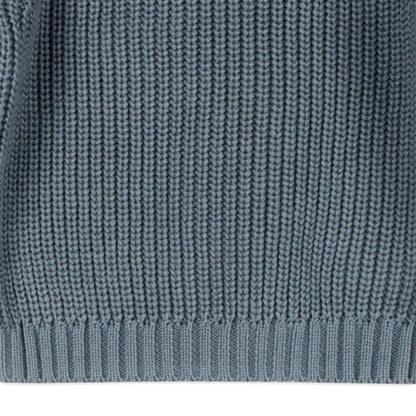 Classic Chunky Knit Baby Pullover Sweater (Organic Cotton)
