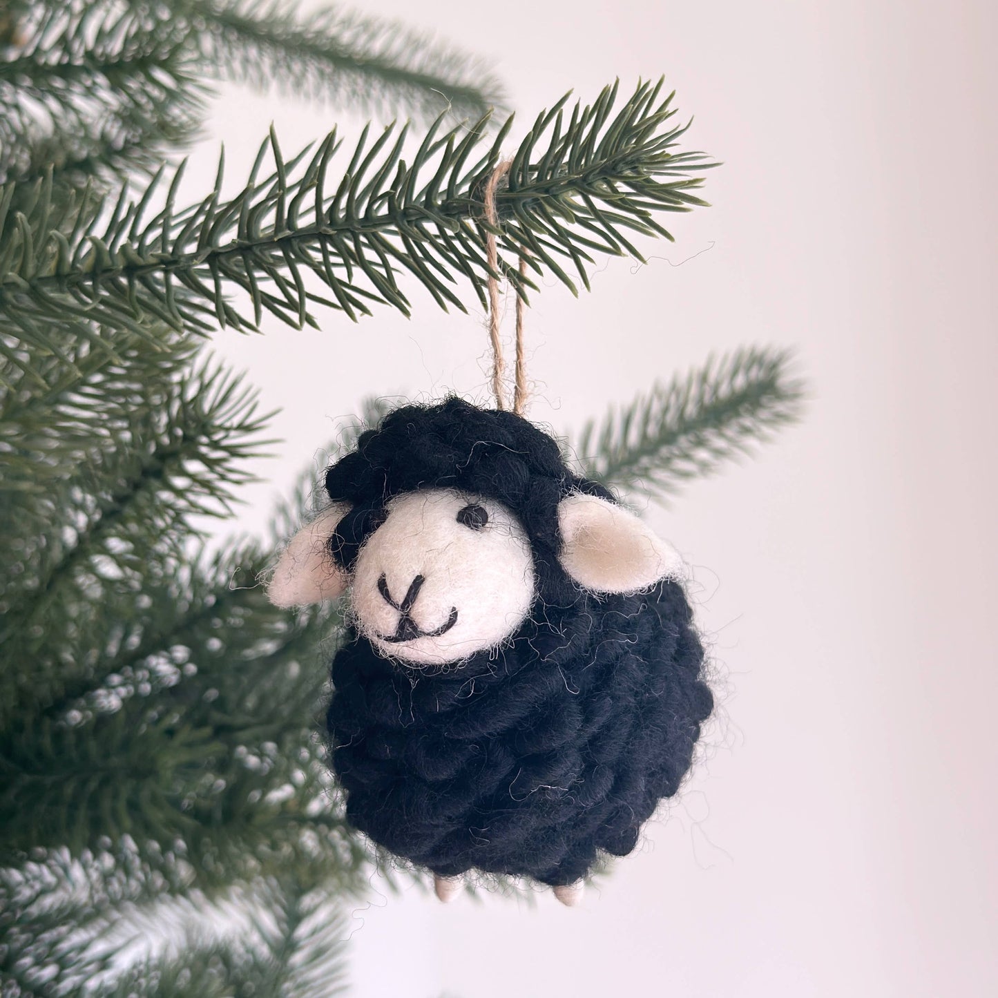 Felt Sheep Ornament