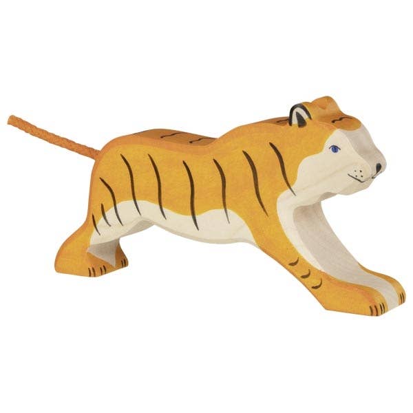 Tiger, running