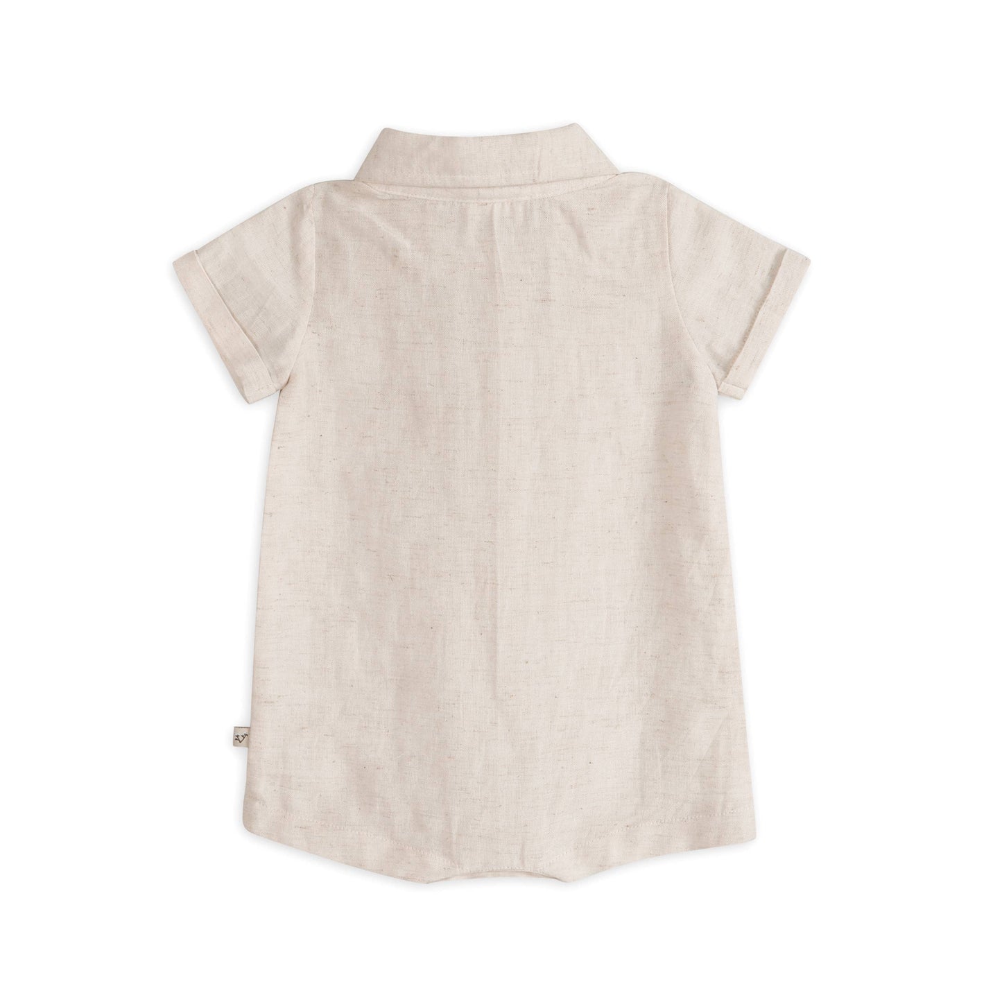 Sebastian Pocket Baby Romper (Linen Blend)